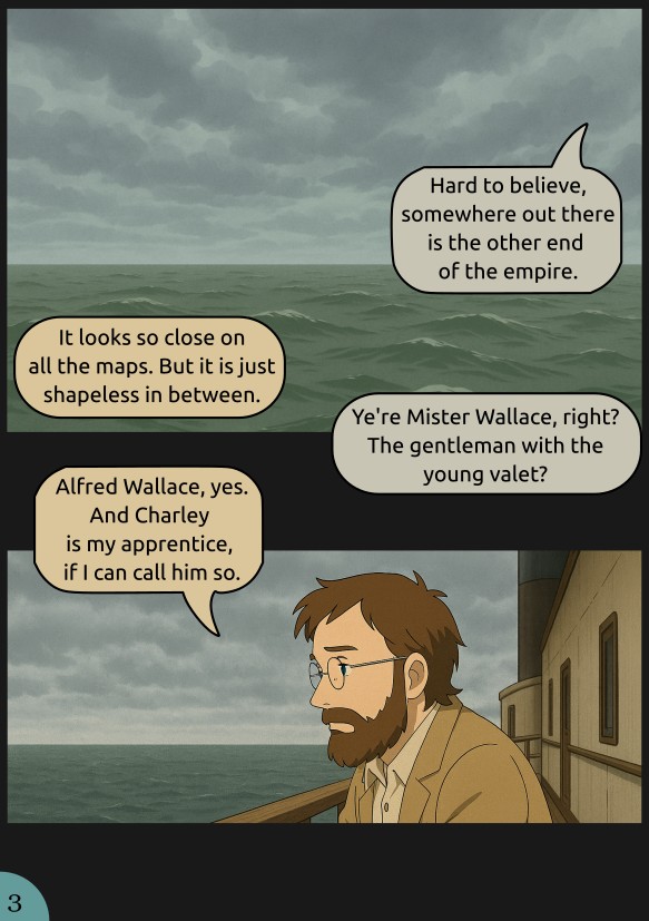 Wallace from England to Singapore, Ch 1 Page 3